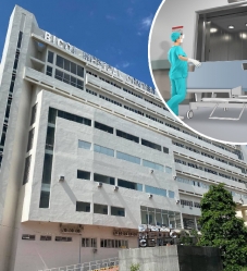 菲律宾国立医院采用樱花防疫病床电梯